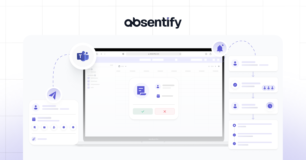 Aprobaciones de Teams: cómo configurarlas e integrarlas | absentify